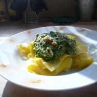 Pappardelle ze szpinakiem