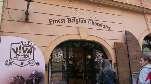 Praga czekolada
