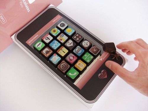 iPhone z czekolady