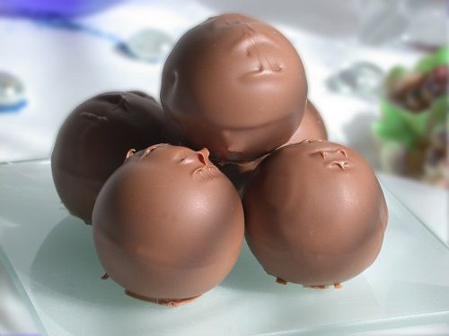 czekoladowe kulki