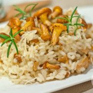 Risotto z kurkami