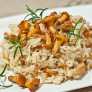 Risotto z kurkami