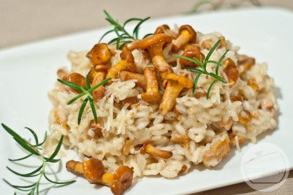 Risotto z kurkami