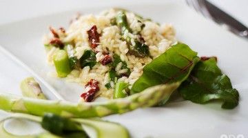 Risotto ze szparagami