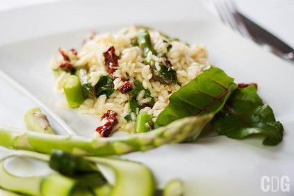 Risotto ze szparagami