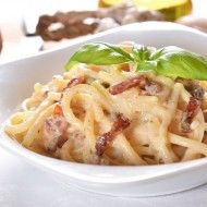 Spaghetti Carbonarana talerzu